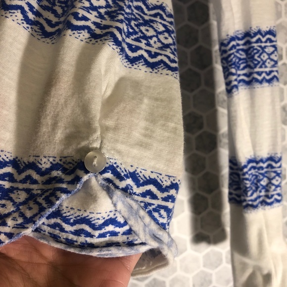 Little Yellow Button Farrier Striped Long Sleeve - Picture 4 of 8